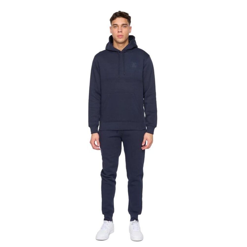 Duck and Cover Mens Merchell Hoodie And Joggers Set / Navy